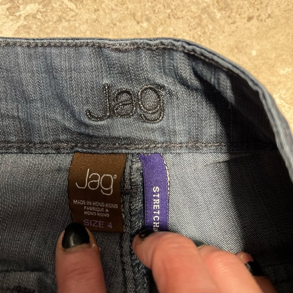 💙💙EUC- JAG STRETCH FLARE JEANS SZ 4💙💙 - Picture 3 of 10